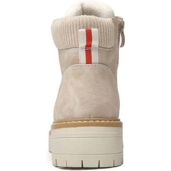 Women's Casual Lace up Ankle Boots Waterproof Lightweight Hiking Shoes - Picture 3 of 6